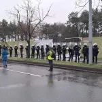 Protest protiv akvarijuma na Ušću, građani blokirali saobraćaj i ruše ograde