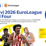 Doživi Euroleague Final Four 2026 pravo sa terena