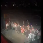 "Smena uprave odmah": Glumci Narodnog pozorišta ponovo posle predstave održali štrajk upozorenja