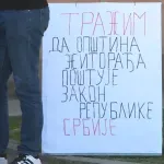 Poljoprivrednik Časlav Mitić treći dan protestuje ispred Opštine Žitorađa: Čitavu deceniju čeka pravdu i za to vreme - svoje zemljište ne može da koristi