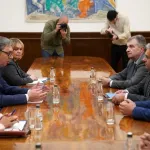 Vučić nastavio konsultacije: Sastao se sa predstavnicima Ujedinjene seljačke stranke