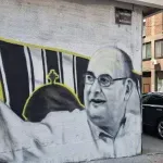 Još jedan mural sa likom Duleta Vujoševića osvanuo na zgradi u Beogradu