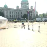 Central Belgrade closed to traffic for SNS rally