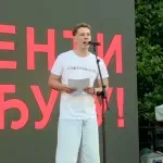 "Otažbina se brani istinom, ne glavom koja klima": Jedan od studenata uhapšenih nakon vidovdanskog protesta