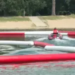 Reporterka N1 isprobala novu letnju atrakciju na Adi: Prvi karting na vodi