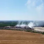 Sremska Mitrovica se guši u dimu: A nadležni kažu da je požar pod kontrolom i da vazduh nije zagađen