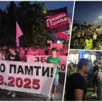 “Valjevo remembers! Serbia remembers!”: Protest rally marks anniversary of police brutality
