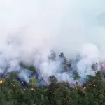 Požar u selu Slišane kod Lebana, evakuisano 12 kuća, širi se u pravcu Radan planine
