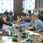 Serbia's ruling SNS submits election list backed by more than 224,000 signatures