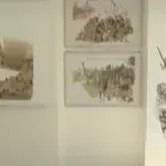 Izložba crteža Dušana Petričića u galeriji Grafičkog kolektiva