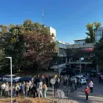 Protest at Belgrade City Hall