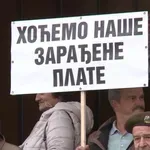 Protest bivših radnika "Koštane" u Vranju, traže 11 plata