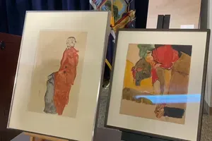 Dedičem vrnili umetnine slavnega slikarja, ki so jih zaplenili nacisti (VIDEO)