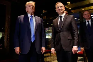 Poljski predsednik obiskal prijatelja Trumpa. Meni, da Bidna to ne bo razburilo