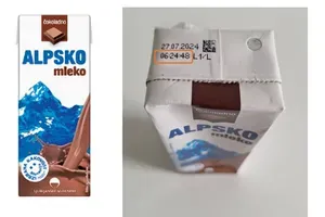 Iz prodaje umaknili čokoladno Alpsko mleko, lahko je skisano