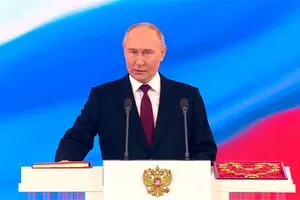 Peta prisega Putina: “Služiti Rusiji je velika čast in sveta dolžnost”