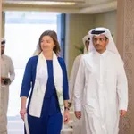 Ministrica Fajon v Katarju: “Stopiti moramo skupaj in doseči mir v Gazi”