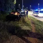 Vinjen Slovenec pri Novigradu povzročil prometno nesrečo