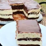 Úžasné čokoládově pudinkové řezy: Tak jemné, že se úplně rozplývají na jazyku!