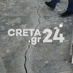 Η γη άνοιξε στα δύο στις Βούτες Ηρακλείου – Ο δήμος θα ζητήσει να κηρυχτεί το χωριό σε κατάσταση έκτακτης ανάγκης