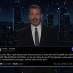 «Θα αποχωρήσω όταν αποχωρήσετε κι εσείς»: Η απάντηση του Τζίμι Κίμελ στον Ντόναλντ Τραμπ