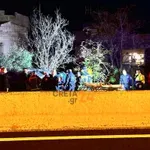 Σοκαριστικό τροχαίο στον ΒΟΑΚ: Αυτοκίνητο ανετράπη στον κόμβο Γιόφυρου (Βίντεο)