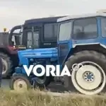 Κλούβα των ΜΑΤ εμβόλισε τρακτέρ σε μπλόκο στις Σέρρες  – ΕΔΕ ζητά η ΕΛΑΣ (Βίντεο)