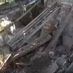 Ταύρος: Κατάρρευση γέφυρας στην Πέτρου Ράλλη – Σοβαρά προβλήματα στην κυκλοφορία