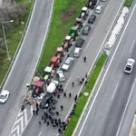 Έβρος: Έληξε ο αποκλεισμός της Εγνατίας από οδηγούς φορτηγών στο τελωνείο Κήπων – Παραμένει το μπλόκο των αγροτών