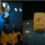 Χάος στο αεροδρόμιο του Κονγκό: Επιβάτες πηδάνε από αεροπλάνο, γιατί δεν υπήρχε σκάλα (Βίντεο)