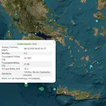 Σεισμός 4,3 Ρίχτερ ταρακούνησε την Λακωνία