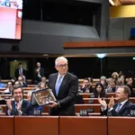 «Ευχαριστώ Ελλάδα, αντίο»: Ο Θεόδωρος Ρουσόπουλος αποχαιρετά την προεδρία του Συμβουλίου της Ευρώπης