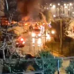 Αίσιο τέλος στην ολονύχτια μάχη με τις φλόγες στο Πέραμα (Βίντεο)