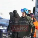 Στο χιονοδρομικό κέντρο Καλαβρύτων για σκι ο Κυριάκος Μητσοτάκης (φωτό)