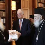 Με τον αρχιεπίσκοπο συναντήθηκε ο Πρόεδρος της Δημοκρατίας – Στο επίκεντρο το επιστημονικό έργο και τα συνέδρια της Εκκλησίας