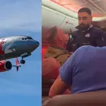 Θρίλερ σε αεροπλάνο: Άγριος καυγάς σε πτήση από Τουρκία – Χάος στους αιθέρες και αναγκαστική προσγείωση (Βίντεο)