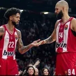 Euroleague: «Πληγωμένος» στο Κάουνας ο Ολυμπιακός
