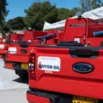 Δωρεά 7 πυροσβεστικών οχημάτων σε Κόρινθο και Λουτράκι από το Βαρδινογιάννειο Ίδρυμα και τη Motor Oil