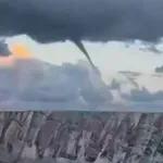 Υδροστρόβιλος στο Καρλόβασι – Εντυπωσιακές εικόνες από βίντεο