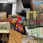 Γιώργος Τσαγκαράκης: Κατασχέθηκαν 190.000 ευρώ – Μόνο επτά από τους 300 πίνακες είναι γνήσιοι – Φωτογραφίες ντοκουμέντο