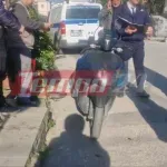 Σοκαριστικό τροχαίο στην Πάτρα: ΙΧ παρέσυρε 50χρονη πεζή – Εκτινάχθηκε σε σταθμευμένο δίκυκλο