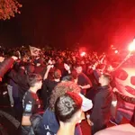 Υποδοχή ηρώων στο αεροδρόμιο του Ηρακλείου για τους θριαμβευτές του ΟΦΗ (Βίντεο)