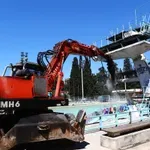 Άρχισαν τα έργα ανακατασκευής του Ολυμπιακού Κολυμβητηρίου στο Ζάππειο (Εικόνες)