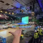 Υπό κατασκευή η σκηνή της φετινής Eurovision – Δείτε το βίντεο