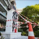Βανδάλισαν την προτομή του αρχιφύλακα Γιώργου Λυγγερίδη στη Θεσσαλονίκη