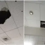 Θριάσιο: Κατέρρευσε τμήμα της οροφής στην Ψυχιατρική Κλινική