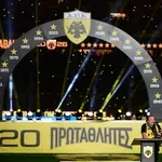 Η φιέστα της ΑΕΚ για το 14ο Πρωτάθλημα στην Allwyn Arena