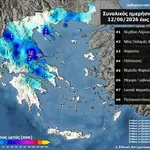Meteo: Πάνω από 30.000 κεραυνοί «βομβάρδισαν» τη χώρα – Ποιες περιοχές «πνίγηκαν»