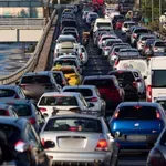 Σημειωτόν η κυκλοφορία σε Λεωφόρο Αθηνών και Κηφισό λόγω ατυχημάτων