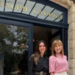 Η Μάρα Ζαχαρέα στο κατάστημα Ralph Lauren στην Κηφισιά